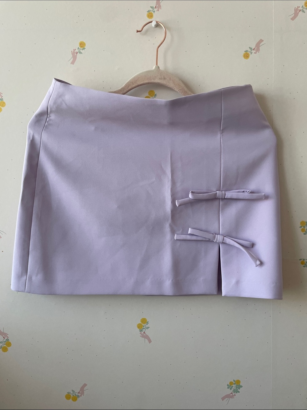 Zara Lavender Mini Skirt